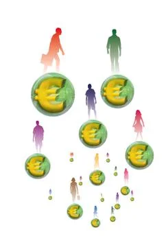 Euros Stock Illustration