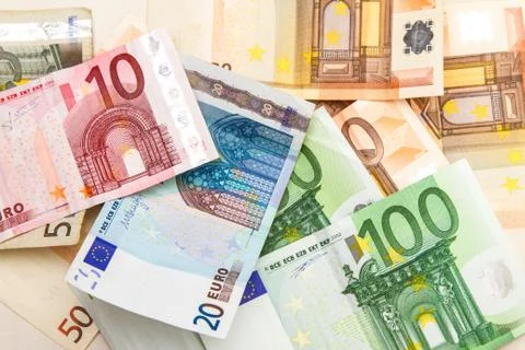 Euros. Stock Photos