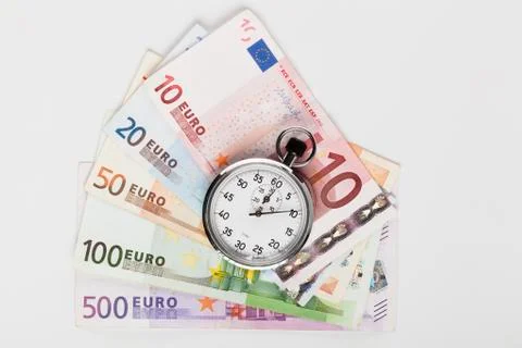 Euros time Stock Photos