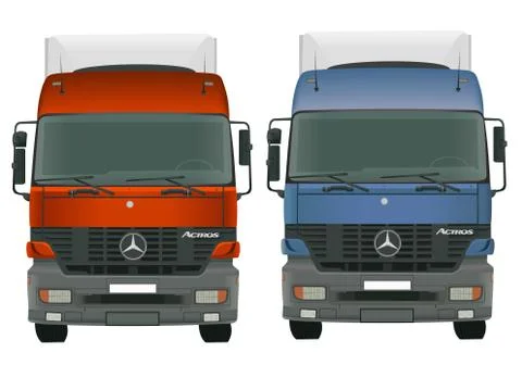 Eurotrucks Stock Illustration