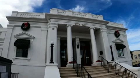 Eustis city hall Stock Footage 146248988