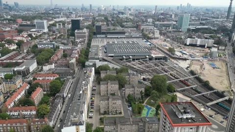 Euston railway station Stock Footage 260714672