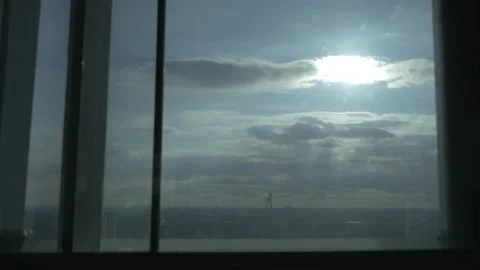Euston Tower view of London Sky Stock Footage 246153204