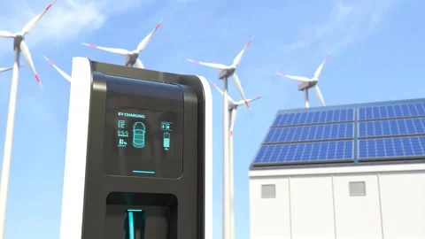 Ev Car 24 Stock Footage 244969655