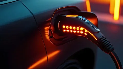 EV Car Charger 2 Video stock 285589863