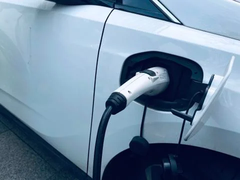 EV Card Charging Stock Photos