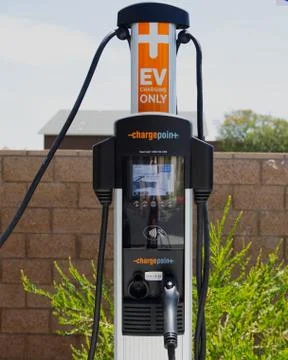 EV Charger Foto stock