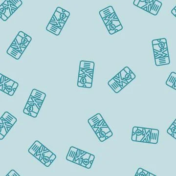 Ev charging map electric line vector seamless pattern Stock Illustration