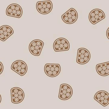 Ev charging plug electric glyph vector seamless pattern Illustrazione stock