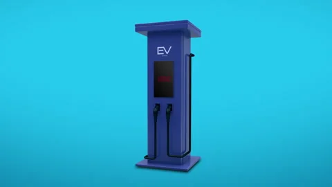 EV station01 Stock Footage 308712226