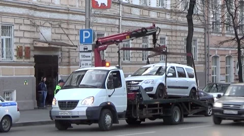 Evacuation of cars Stock Footage 54833780