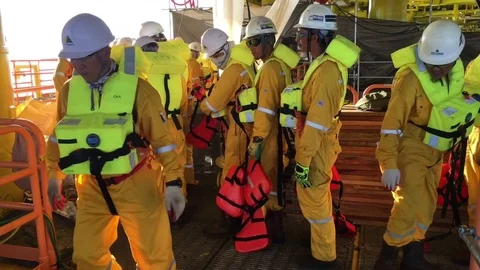 Evacuation Drill. Video stock 82149092