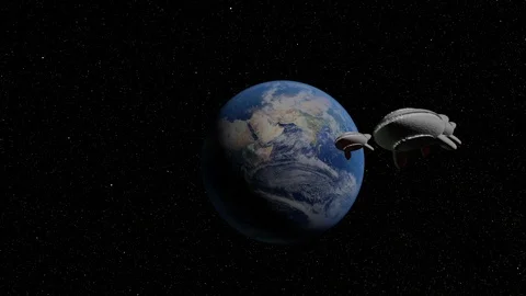 Evacuation Earth Stock Footage 104119578