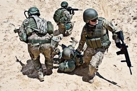 Evacuation Foto stock