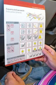 Evacuation scheme Stock Photos