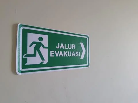 Evacuation Way Stock Photos