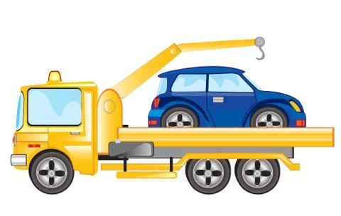 Evacuator cfr on white background Stock Illustration