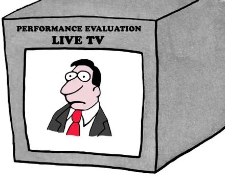 Evaluate managers イラスト素材