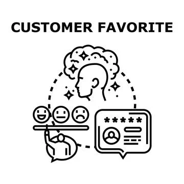 Evaluating client feedback for business success and satisfaction Stock Illustration