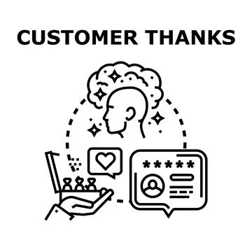 Evaluating customer loyalty providing feedback reward program Stock Illustration