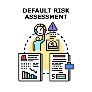 Evaluating financial risk assessment process for default prevention 库存插图