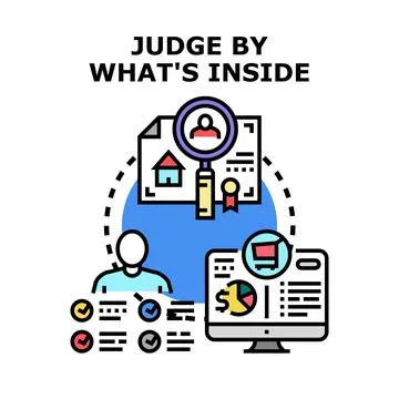 Evaluating personal data for quality and transparent analysis Stock Illustration