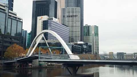 Evan Walker Bridge Time-lapse Stock Footage 89873170