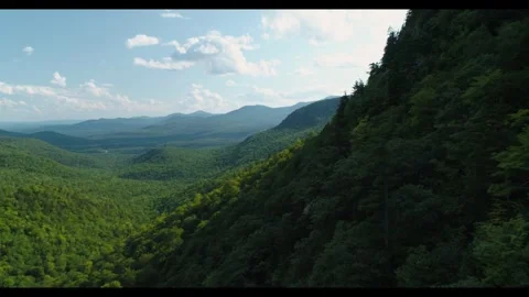 Evan's Notch Aerial View Vidéo 317780639