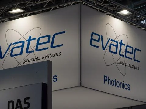 Evatecs Innovative Process Systems Display at Messe Munchen Stock Photos
