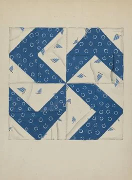 Evelyn Bailey, Patchwork Pattern, c 1936 Patchwork Pattern Copyright: xpie... Stock Photos
