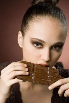 Even more chocolate. Stock Photos