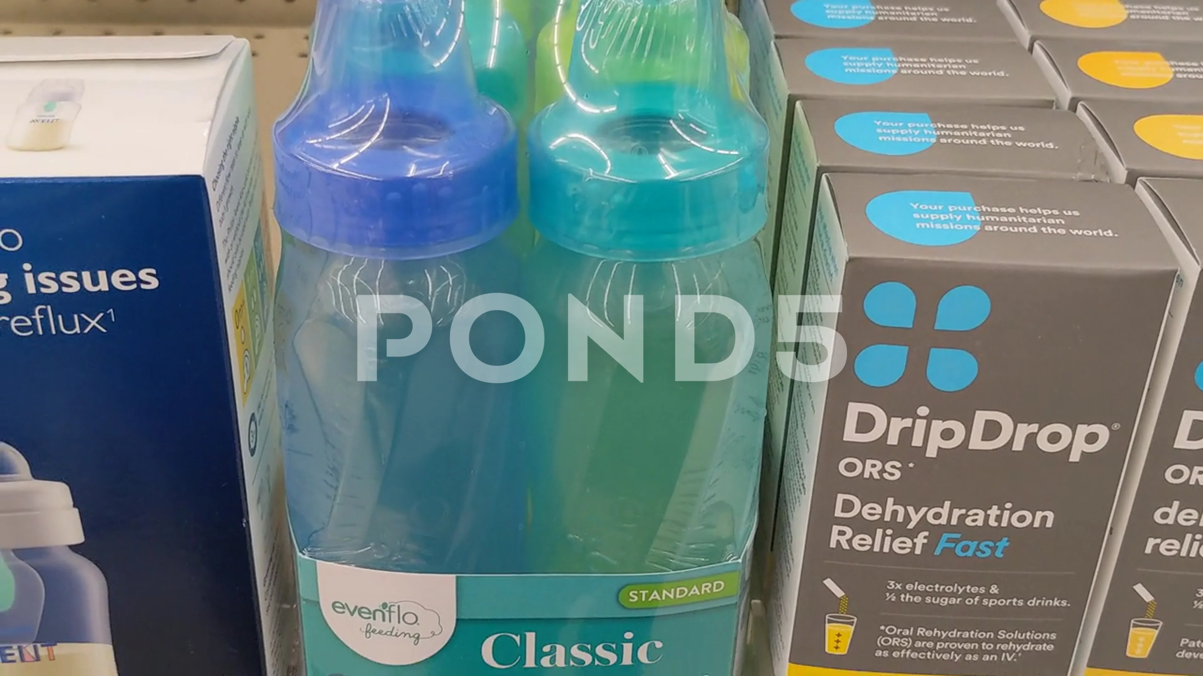 Evenflo Feeding Classic Bottles Stock Video Pond5