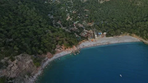 Evening aerial view from drone Stock Footage 226944891