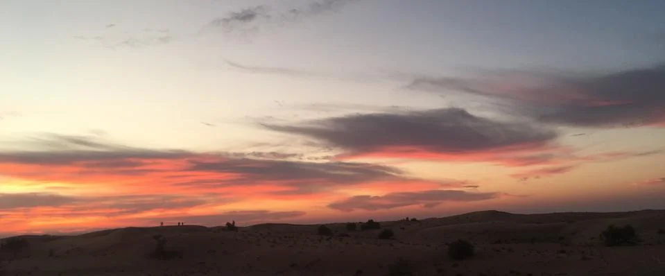 Evening After Sunset Stock Photos