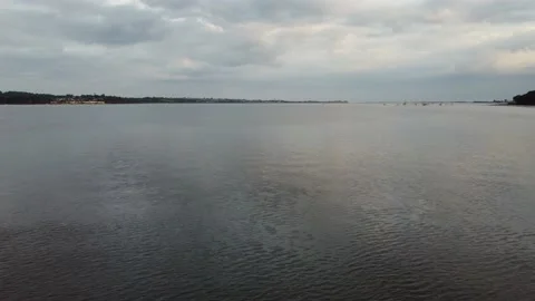 Evening along the River Exe, Devon. Stock Footage 157356234
