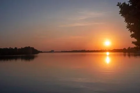 Evening atmosphere Stock Photos