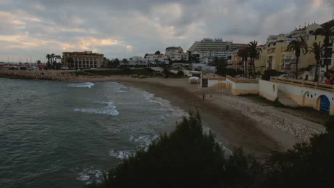 Evening beach 2021 Stock Footage 153267374