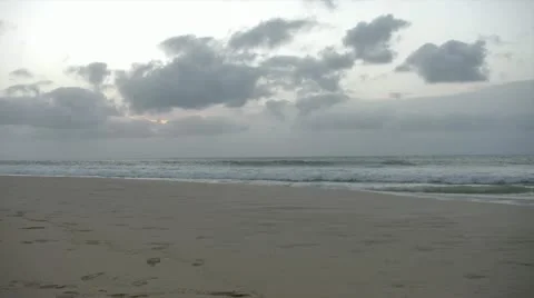 Evening Beach Video stock 20449200