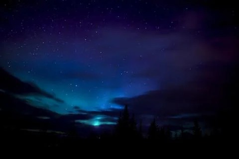 Evening blues Stock Photos
