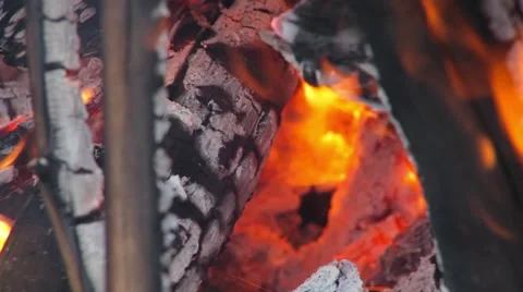 Evening bonfire 스톡 동영상 50885282