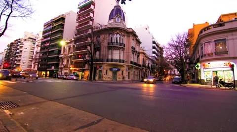 Evening in Buenos Aires Stock-Footage 40511389