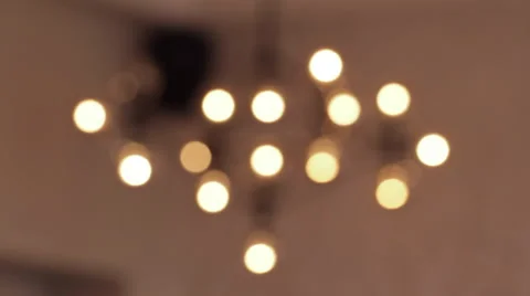 Evening bustle in the restaurant Видео 58861562