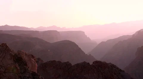 Evening Canyon Stock Footage 47739065