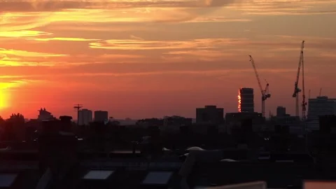 Evening - Chelsea Harbour Video stock 280677758