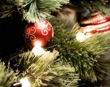 Evening Christmas composition Foto stock