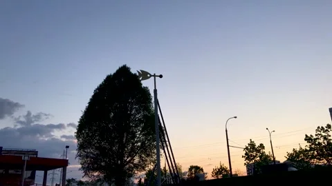 Evening in the city Video stock 241105179