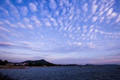 Evening cloud Stock Photos