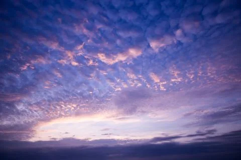 Evening cloud Stock Photos