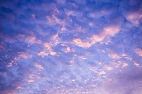 Evening cloud Stock Photos