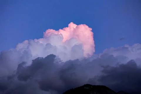 Evening cloud Stock Photos